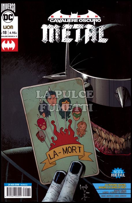BATMAN IL CAVALIERE OSCURO # 72 - BATMAN IL CAVALIERE OSCURO 18 - METAL 6